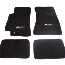 NRG Floor Mats - 96-02 Toyota Supra (Supra Logo) - 4pc.