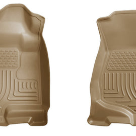 Husky Liners 07-14 Cadillac Escalade ESV/EXT Weatherbeater Tan Front Floor Liners