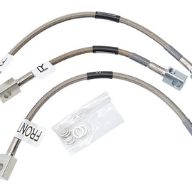 Russell Performance 94-95 Ford Mustang GT (Front & Rear Center Hose) Brake Line Kit