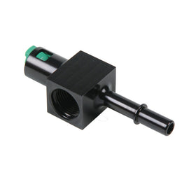 Aeromotive 3/8in Quick Connect with AN-08 port and 1/8in gauge port