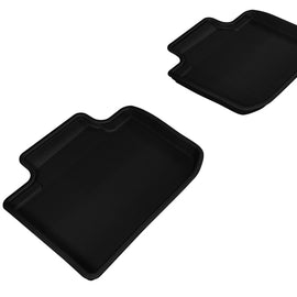 3D MAXpider 2014-2020 Lexus IS Kagu 2nd Row Floormats - Black