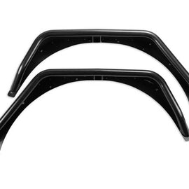 Fabtech 18-21 Jeep JL 4WD Rear Steel Tube Fenders - Textured Black