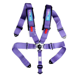 NRG SFI 16.1 5Pt 3 Inch Seat Belt Harness with Pads / Cam Lock - Purple