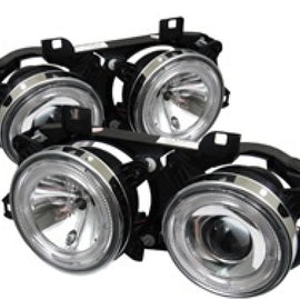 Spyder BMW E34 5-Series 89-94 Projector Headlights NO FIT 750 LED Halo Chrm PRO-YD-BMWE34-HL-C