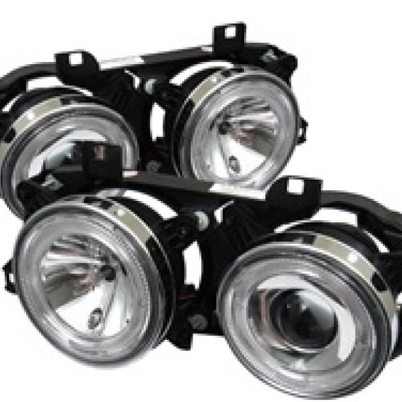 Spyder BMW E34 5-Series 89-94 Projector Headlights NO FIT 750 LED Halo Chrm PRO-YD-BMWE34-HL-C