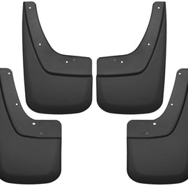 Husky Liners 14-17 GMC Sierra 1500 / 15-16 Sierra 2500 HD Front and Rear Mud Guards - Black