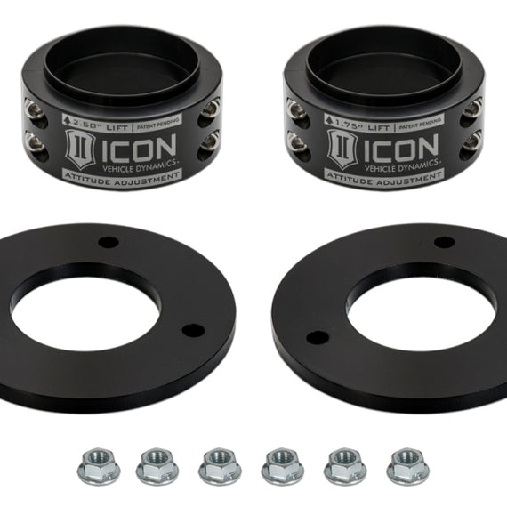 ICON 21-23 Ford Raptor .5-2.50in AAC Leveling Kit (Non 37)