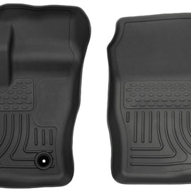 Husky Liners 2014-2015 Ford Transit Connect WeatherBeater Front Black Floor Liners