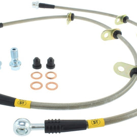 StopTech 08-12 Toyota Sequoia Rear Stainless Steel Brake Lines