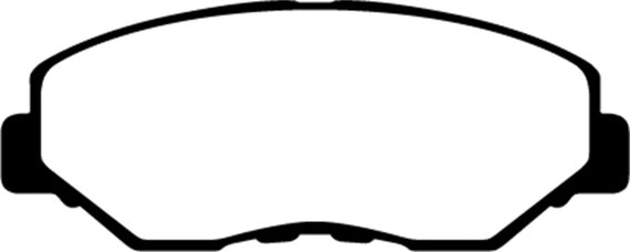 EBC 02-04 Honda CR-V 2.4 Greenstuff Front Brake Pads