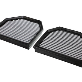 aFe MagnumFLOW OEM Replacement Air Filter PRO Dry S 2015 BMW M3/M4 (F80/F82) 3.0L S55 (tt) Qty. 2