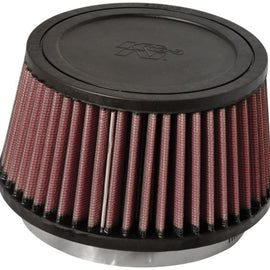 K&N Universal Rubber Filter Round Tapered 4.5in Flange ID x 5.875 Base OD x 5in Top OD x 3.25in H