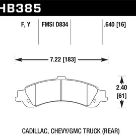 Hawk LTS Street Brake Pads