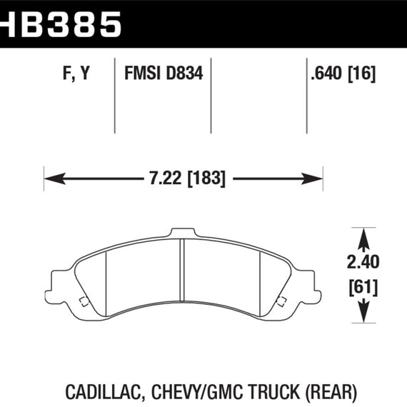 Hawk LTS Street Brake Pads