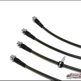 AMS Performance 08-15 Mitsubishi EVO X Stainless Steel Brake Lines (4 Lines)