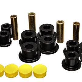 Energy Suspension 02-05 Dodge Ram 1500 2WD Black Rear Leaf Spring Bushing Set