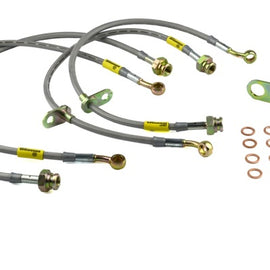 Goodridge 06-11 Honda Civic (Rear Disc Models) Stainless Steel Brake Line Kit