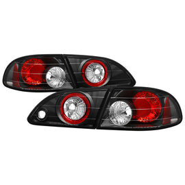 Spyder Toyota Corolla 98-02 Euro Style Tail Lights Black ALT-YD-TC98-BK