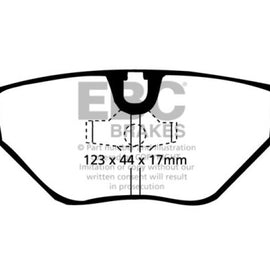 EBC 92-95 BMW M3 3.0 (E36) Bluestuff Rear Brake Pads