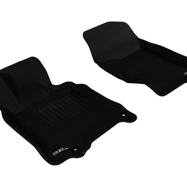 3D MAXpider 2007-2015 Infiniti Q40/Q60/G35/37 Kagu 1st Row Floormat - Black