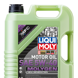 LIQUI MOLY 5L Molygen New Generation Motor Oil SAE 5W40