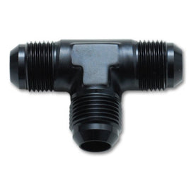 Vibrant -3AN Flare Tee Adapter Fitting - Aluminum