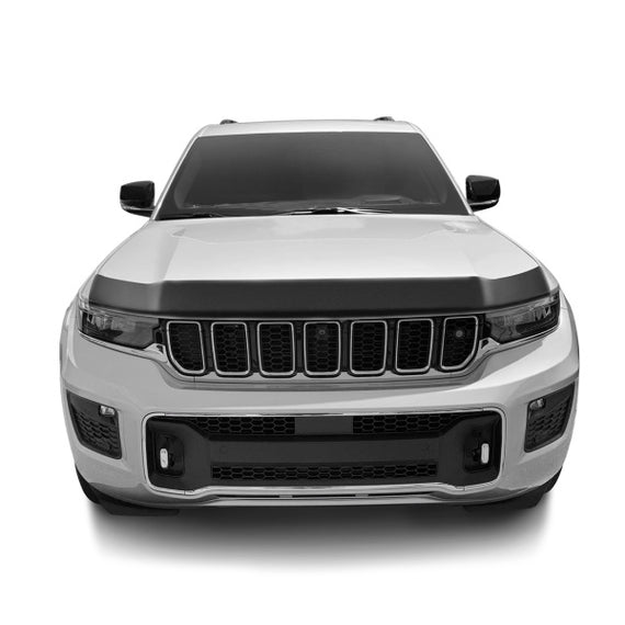 AVS 21-23 Jeep Grand Cherokee L Aeroskin Low Profile Hood Shield - Smoke