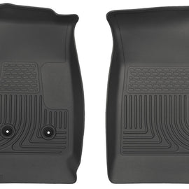 Husky Liners 15 Colorado Crew Cab/Ext Cab WeatherBeater Black Front Floor Liner