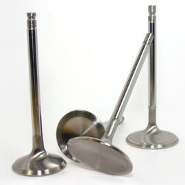 GSC P-D Nissan VR38DETT Chrome Polished Super Alloy Exhaust Valve - 32.15mm Head STD - SET OF 12