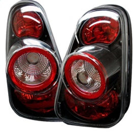 Spyder Mini Cooper 02-06/Cooper Convertibles 05-08 Euro Style Tail Lights Black ALT-YD-MC02-BK