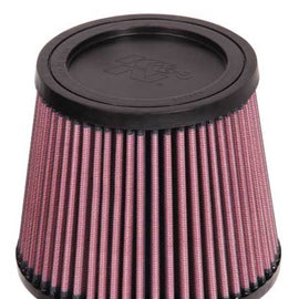 K&N Universal Rubber Filter-Round Tapered 2.5in Flange ID x 6in Base OD x 5in Top OD x 5in Height