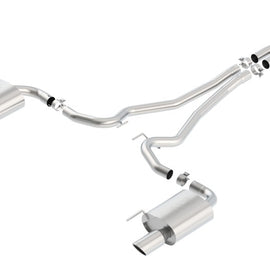 Borla S-Type Cat-Back 15-17 Ford Mustang GT 5.0L V8 MT/AT 2.5in pipe 4in tip