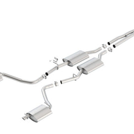 Borla 15-16 Dodge Charger 3.6L V6 S-Type Cat Back Exhaust (Uses Factory Valence)