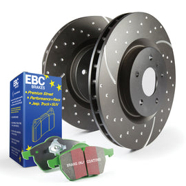 EBC S10 Kits Greenstuff Pads and GD Rotors