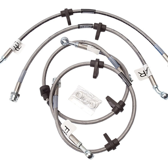 Russell Performance 92-95 Honda Civic (All with rear discs/ no ABS) Brake Line Kit