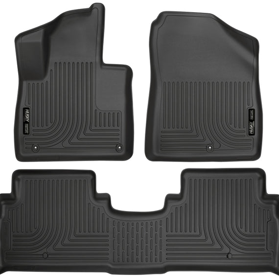 Husky Liners 2016 Kia Sorento WeatherBeater Combo Black Floor Liners