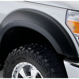 Bushwacker 11-16 Ford F-250 Super Duty Styleside Extend-A-Fender Style Flares 2pc - Black