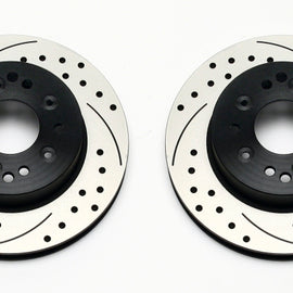 Wilwood Rotor Kit Rear-Drilled 65-82 Corvette C2/C3 (1Pc Rotors)