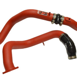 Injen 16-20 Honda Civic 1.5L Turbo Aluminum Intercooler Piping Kit - Wrinkle Red