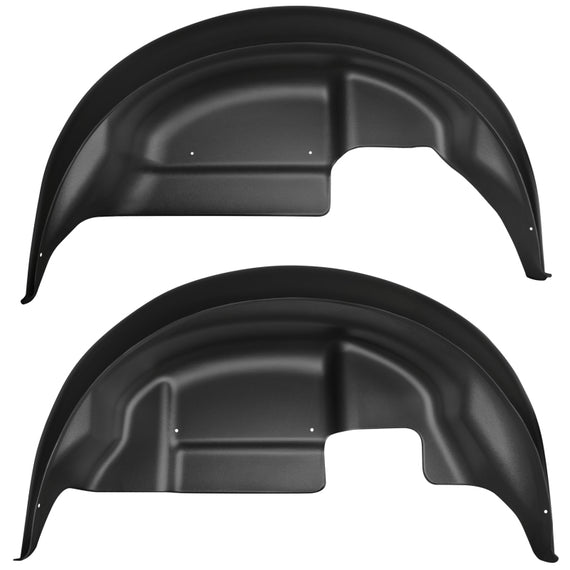 Husky Liners 17-19 Ford F-150 Raptor Black Rear Wheel Well Guards