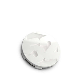 fifteen52 65mm Snap In Center Cap Single for Rally Sport and MX Wheels - Rally White (Gloss White)