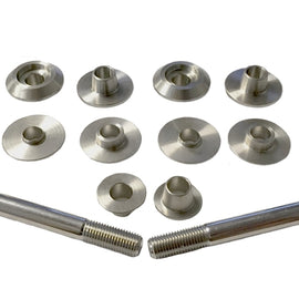 Torque Solution Billet Subframe Bushing Insert Kit: Volkswagen MK5/MK6/B6