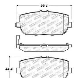 StopTech OE Fit Rear Sport Brake Pads