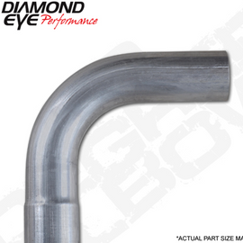 Diamond Eye ELBOW 5in 90-DEGREE 8in CLR SS