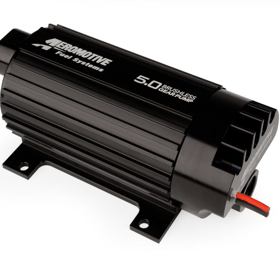 Aeromotive 5.0 Brushless Spur Gear External Fuel Pump - In-Line - 5gpm