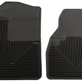 Husky Liners 94-01 Dodge Ram 1500/2500/3500/80-96 Ford Bronco Heavy Duty Black Front Floor Mats