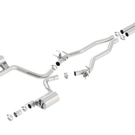 Borla 15-16 Dodge Charger SRT 392 6.4L No Tip Single Split Rear Exit ATAK w/ Valves Exhaust