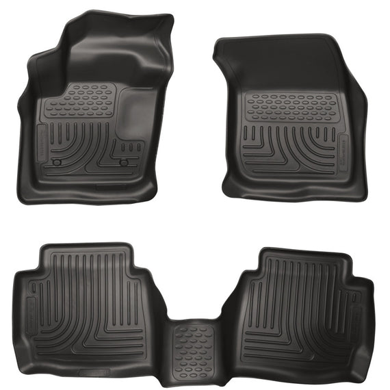 Husky Liners 13-16 Ford Fusion WeatherBeater Combo Black Floor Liners