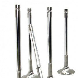 GSC P-D Subaru EJ207/EJ257 Chrome Polished Super Alloy Exhaust Valve - 33mm Head (+1mm) - Set of 50