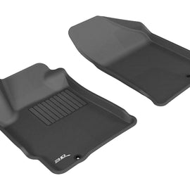 3D MAXpider 2007-2012 Nissan Altima Coupe/Sedan Kagu 1st Row Floormat - Black